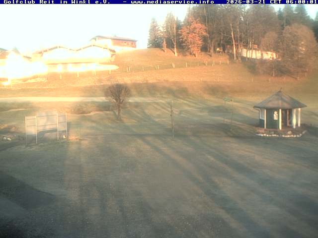 Archiv Foto Webcam Reit im Winkl: Golfplatz