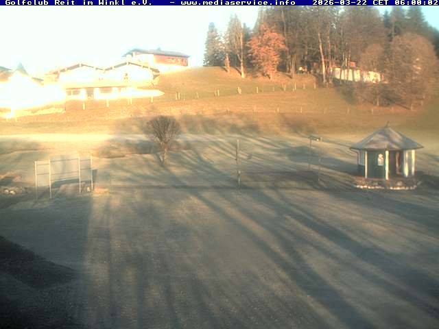 Archiv Foto Webcam Reit im Winkl: Golfplatz