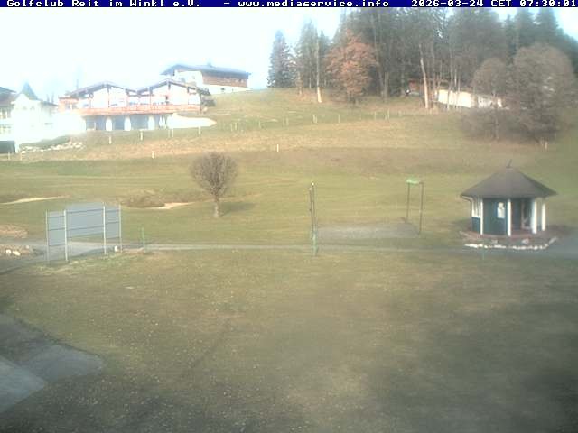 Archived image Webcam Golf course Reit im Winkl-Kössen