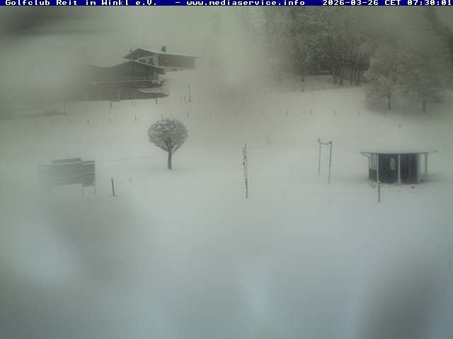 Archiv Foto Webcam Reit im Winkl: Golfplatz