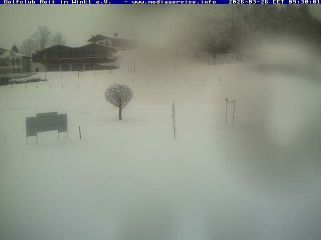 Archiv Foto Webcam Reit im Winkl: Golfplatz