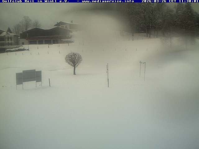 Archiv Foto Webcam Reit im Winkl: Golfplatz