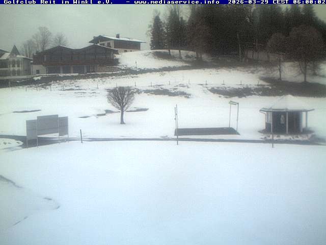 Archiv Foto Webcam Reit im Winkl: Golfplatz