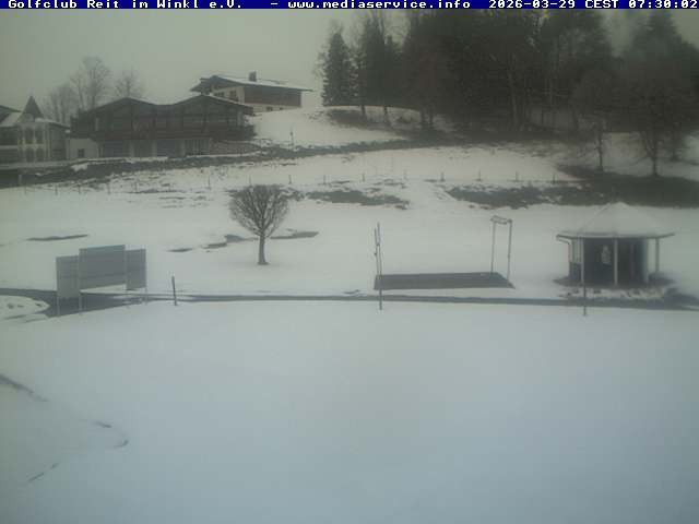 Archiv Foto Webcam Reit im Winkl: Golfplatz