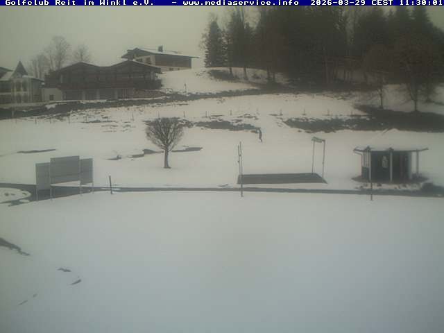Archiv Foto Webcam Reit im Winkl: Golfplatz