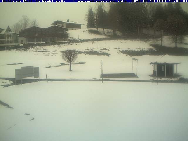 Archiv Foto Webcam Reit im Winkl: Golfplatz
