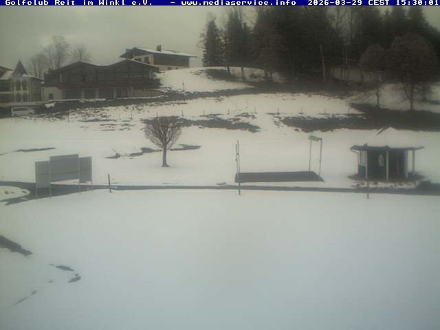 Archiv Foto Webcam Reit im Winkl: Golfplatz