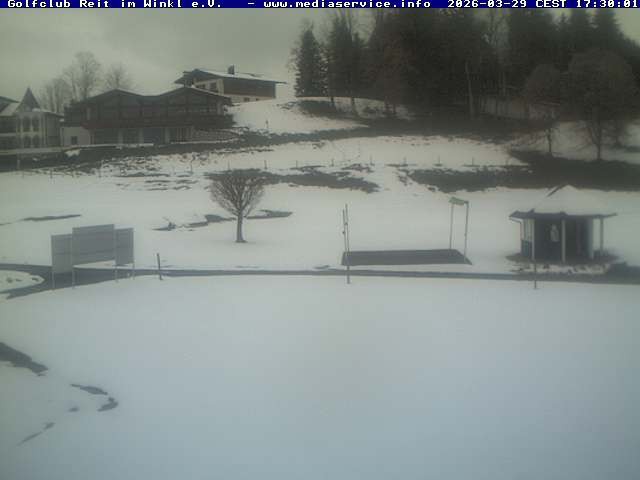 Archiv Foto Webcam Reit im Winkl: Golfplatz
