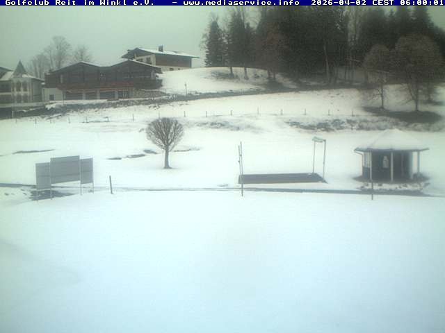 Archiv Foto Webcam Reit im Winkl: Golfplatz