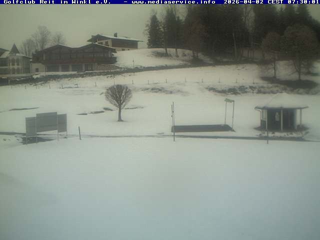 Archiv Foto Webcam Reit im Winkl: Golfplatz