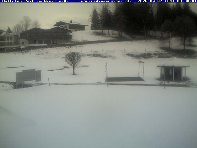 Archiv Foto Webcam Reit im Winkl: Golfplatz