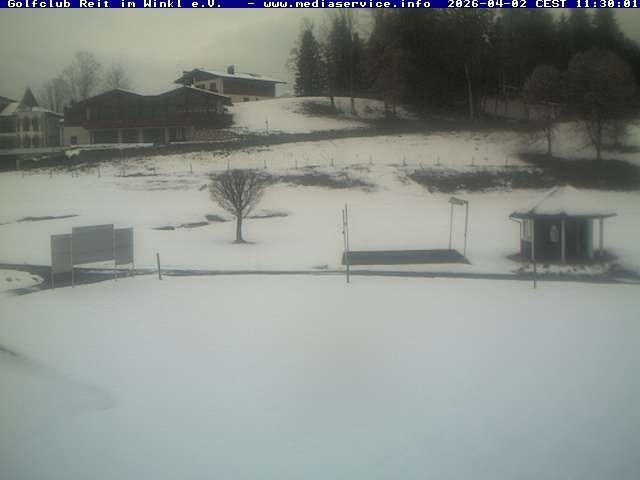 Archiv Foto Webcam Reit im Winkl: Golfplatz