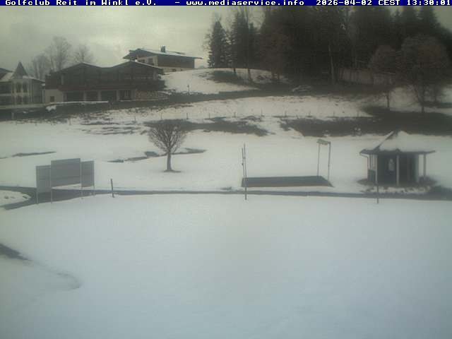 Archiv Foto Webcam Reit im Winkl: Golfplatz