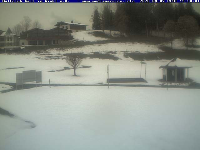 Archiv Foto Webcam Reit im Winkl: Golfplatz