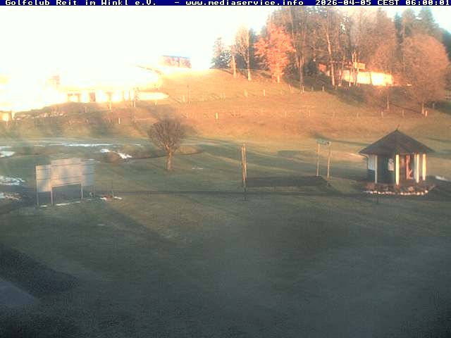 Archiv Foto Webcam Reit im Winkl: Golfplatz