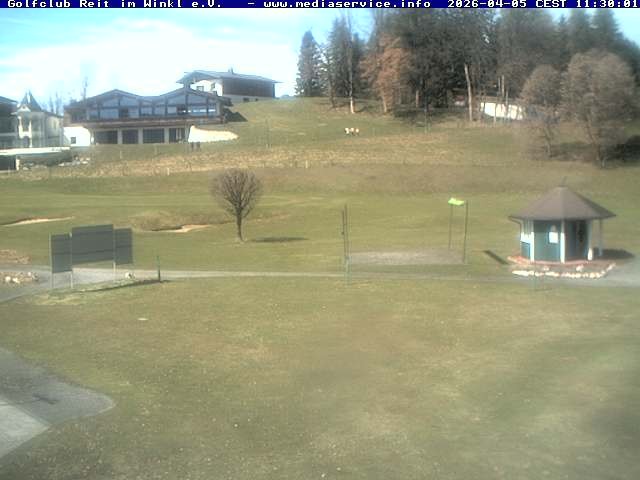 Archiv Foto Webcam Reit im Winkl: Golfplatz