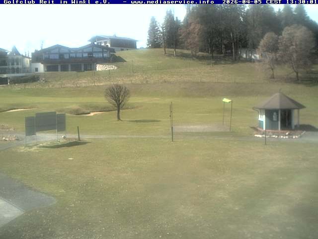 Archiv Foto Webcam Reit im Winkl: Golfplatz