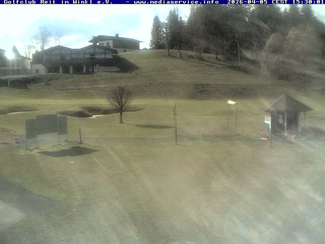 Archiv Foto Webcam Reit im Winkl: Golfplatz