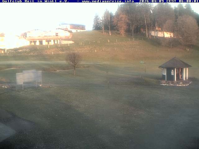 Archiv Foto Webcam Reit im Winkl: Golfplatz