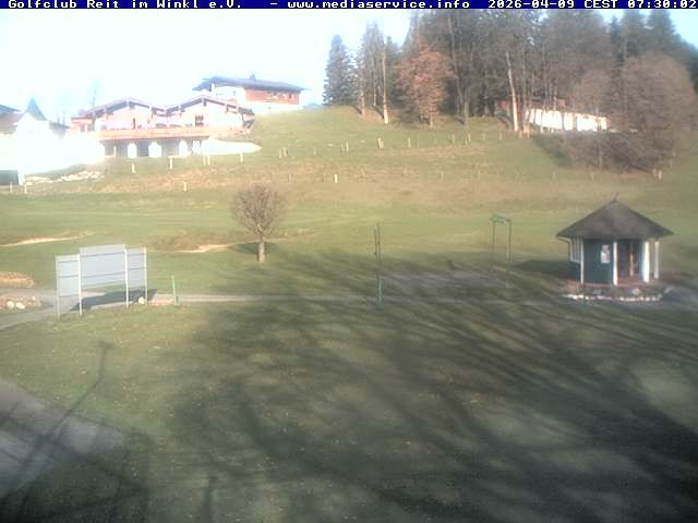 Archiv Foto Webcam Reit im Winkl: Golfplatz