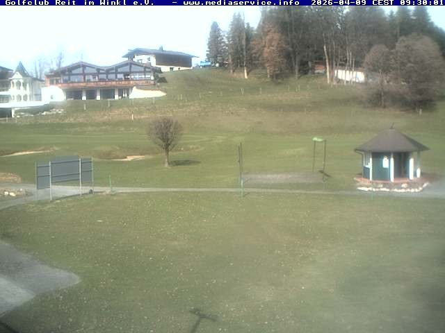 Archiv Foto Webcam Reit im Winkl: Golfplatz