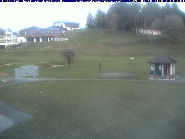 Archiv Foto Webcam Reit im Winkl: Golfplatz