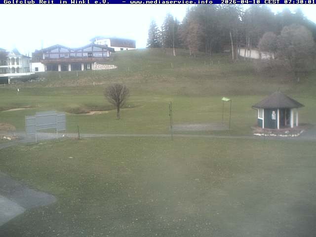 Archiv Foto Webcam Reit im Winkl: Golfplatz