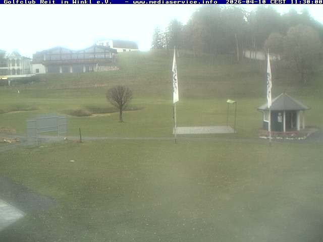 Archiv Foto Webcam Reit im Winkl: Golfplatz