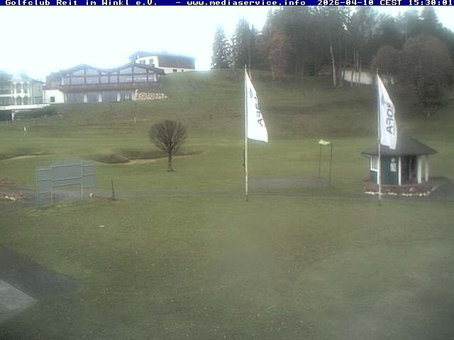 Archiv Foto Webcam Reit im Winkl: Golfplatz