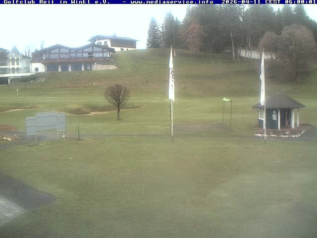 Archiv Foto Webcam Reit im Winkl: Golfplatz