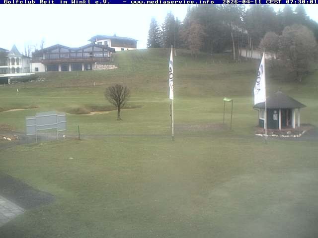 Archiv Foto Webcam Reit im Winkl: Golfplatz