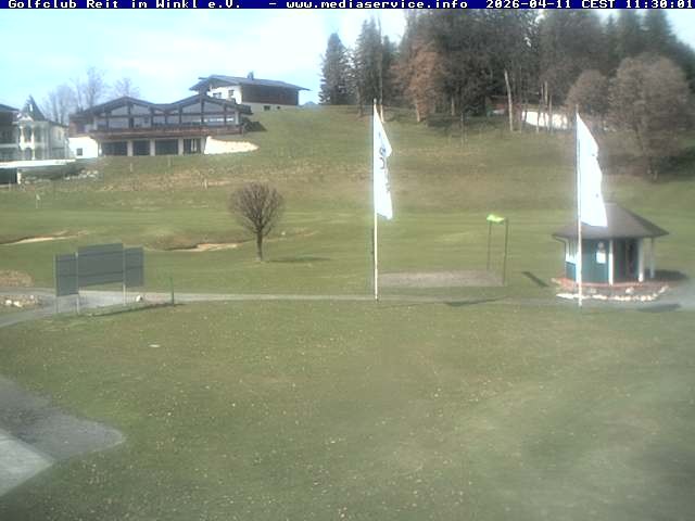 Archiv Foto Webcam Reit im Winkl: Golfplatz