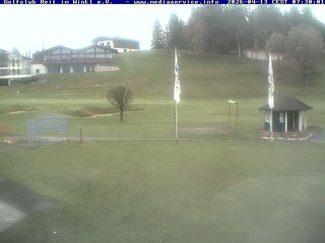 Archiv Foto Webcam Reit im Winkl: Golfplatz