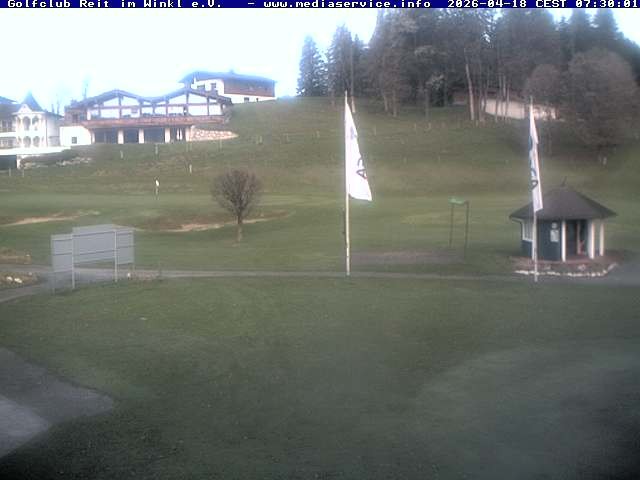 Archiv Foto Webcam Reit im Winkl: Golfplatz