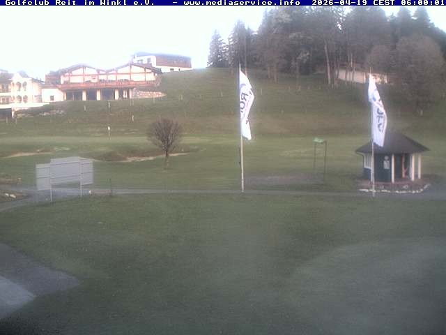 Archiv Foto Webcam Reit im Winkl: Golfplatz