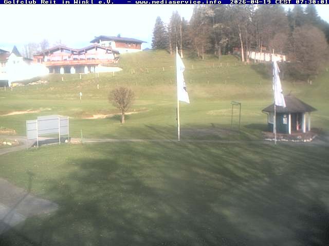 Archiv Foto Webcam Reit im Winkl: Golfplatz