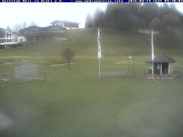 Archiv Foto Webcam Reit im Winkl: Golfplatz