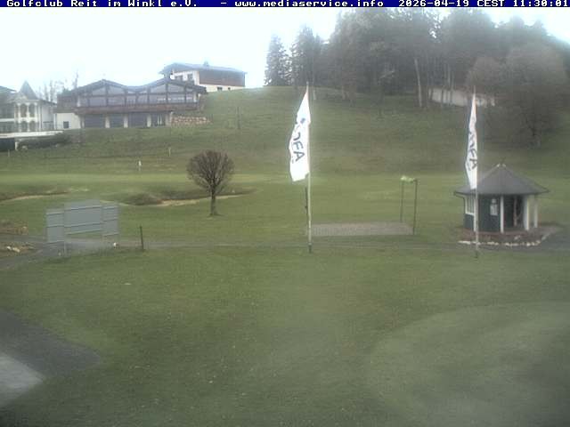 Archiv Foto Webcam Reit im Winkl: Golfplatz