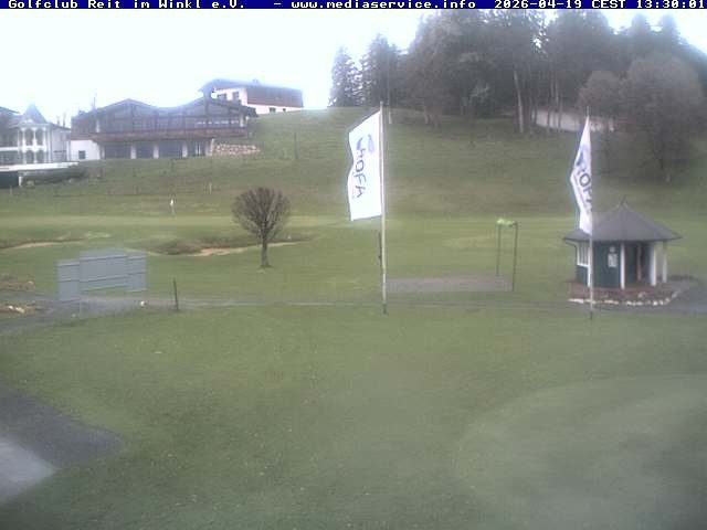 Archiv Foto Webcam Reit im Winkl: Golfplatz