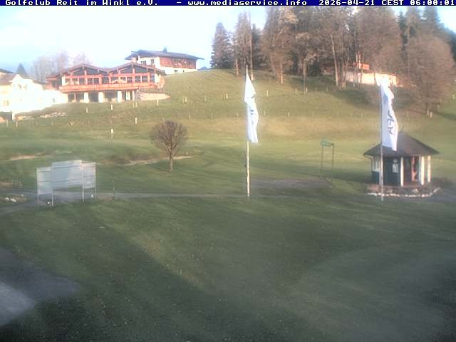 Archiv Foto Webcam Reit im Winkl: Golfplatz