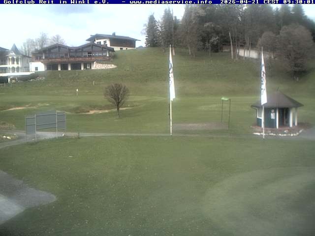 Archiv Foto Webcam Reit im Winkl: Golfplatz