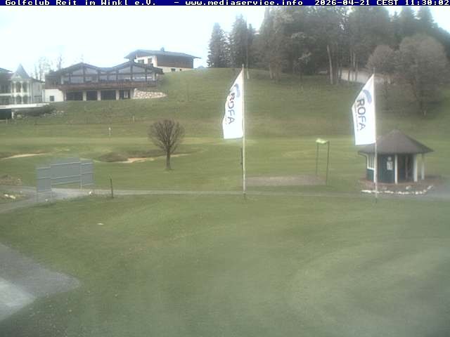 Archiv Foto Webcam Reit im Winkl: Golfplatz