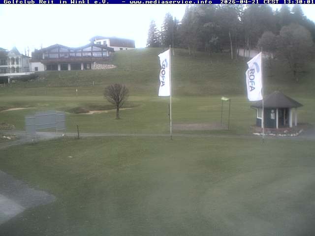 Archiv Foto Webcam Reit im Winkl: Golfplatz