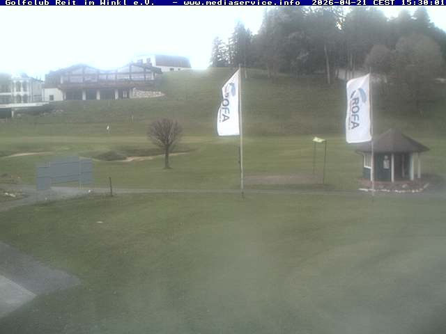 Archiv Foto Webcam Reit im Winkl: Golfplatz