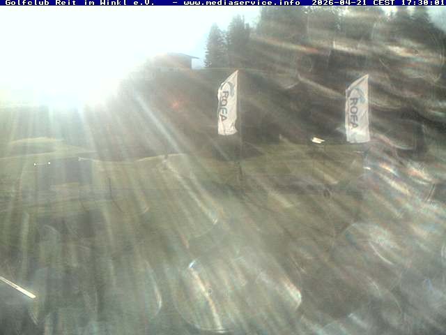 Archiv Foto Webcam Reit im Winkl: Golfplatz