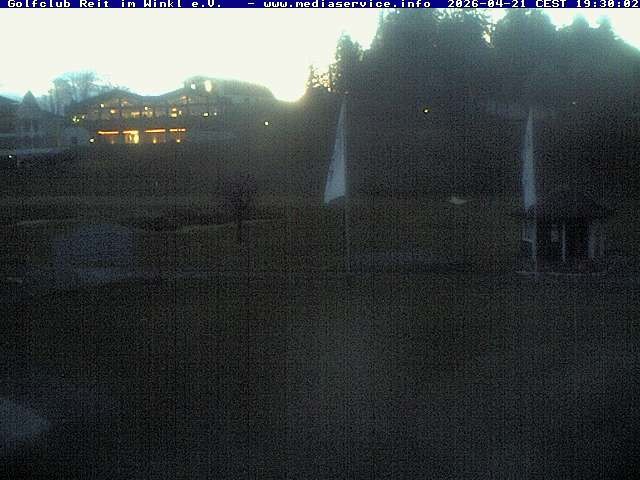 Archiv Foto Webcam Reit im Winkl: Golfplatz