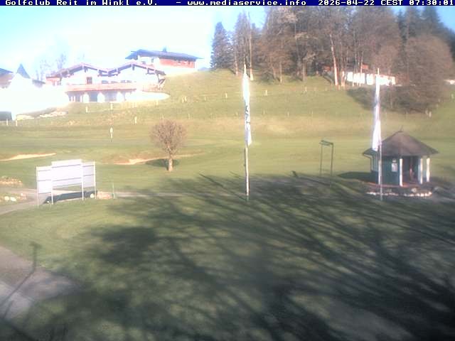 Archived image Webcam Golf course Reit im Winkl-Kössen