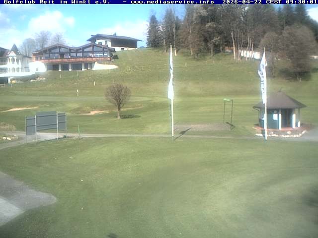 Archived image Webcam Golf course Reit im Winkl-Kössen