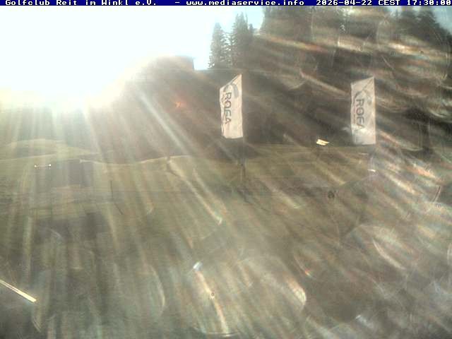 Archiv Foto Webcam Reit im Winkl: Golfplatz