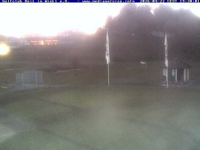 Archiv Foto Webcam Reit im Winkl: Golfplatz